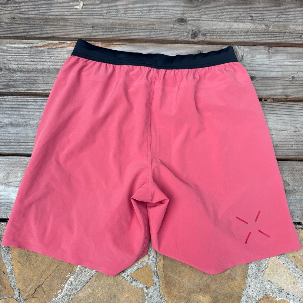 Ten Thousand Men's Red Athletic Shorts 9” inseam